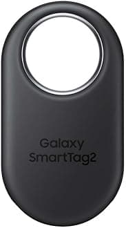 Galaxy SmartTag2 Bluetooth Tracker (1 Pack), Compass View AR, Find Lost Mode, Black