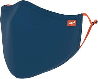 Voyager Reusable Face Mask, Multi-Layer, Washable, Breathable, for Men & Women, Adjustable Ear Loops, 4 colors