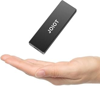 1TB Portable External SSD Up to 540MB/s USB 3.1 Type C Ultra-Light External SSD, Mini Portable Solid State Drive for Mac Windows Android Linux