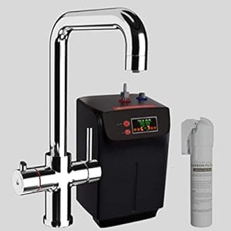 Kitchen Sink Instant Boiling Hot Water Tap with Filter Chrome