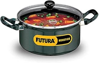 Futura Non-Stick Stewpot with Glass Lid, 3 litres