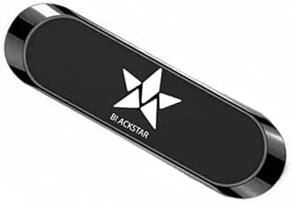 Blackstar MX1 (Black) Magnetic Mobile Phone Holder for Car Dashboard/Bike/Home/Office - has Strong & Safe Magnets -Car Phone Mount Stand-Compatible with All Mobiles (MAGSAFE Incompatible)