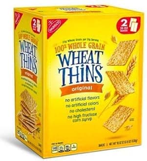 Nabisco Wheat Thins Original Crackers (20 oz. bags, 2 ct.), Set of 2