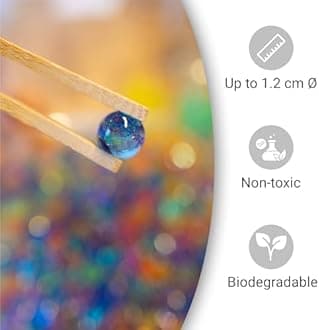 Water Beads, Water Balls, Decorative Water Beads for Plants, Decorative Gel Balls for Vase Fillers (Multicolor, 20,000)