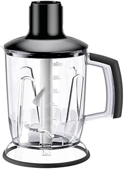 MQS601BK MultiQuick Jug Blender and Ice Crusher Hand Blender Attachment, 5-Cup