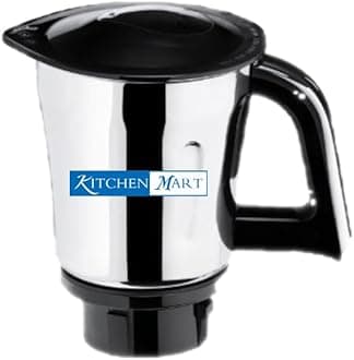 Kitchen Mart Replacement Medium Jar Compatible With Preethi Zodiac/Zion/Zodiac 2.0 / Steele Supreme Mixer Grinder