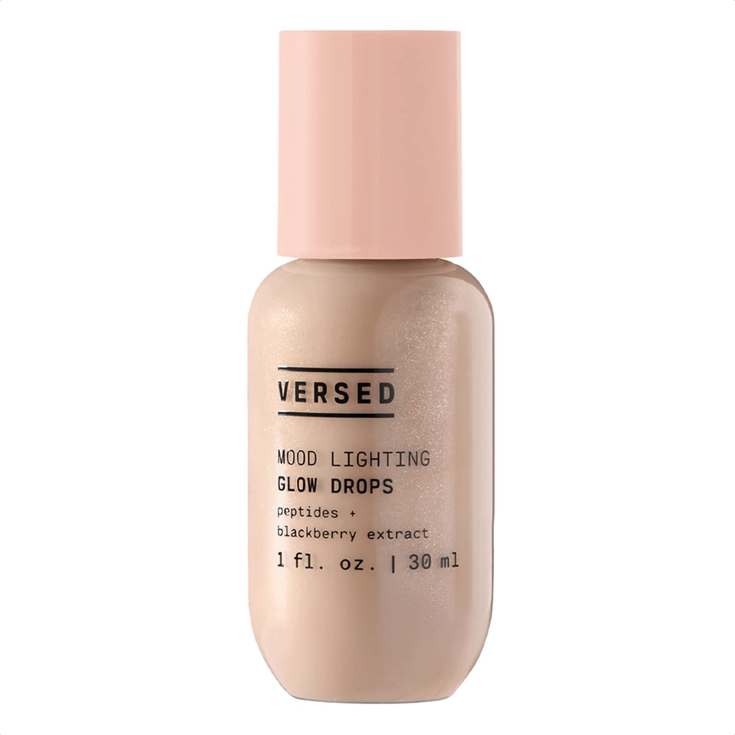 Mood Lighting Luminizing Glow Drops, Sheer Golden - Liquid Highlight & Bronzing Drops with Illuminating Light-Reflecting Pigments - Antioxidants & Hydrating Hyaluronic Acid - Vegan (1 fl oz)
