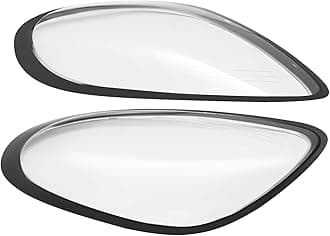 for 2014 2015 2016 Porsche Boxster/Cayman 981 Headlight Lens Cover, Driver Passenger Side Headlamp Lens Cover Replacement Left& Right Headlight Cover