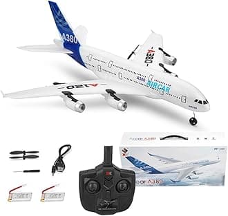 RC Airplane A120 Aircar A380 Model Remote Control Plane WLtoys 3CH 2.4Ghz RC ...