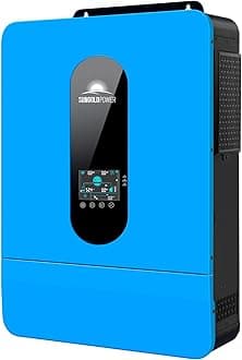 - SUNGOLDPOWER 6500W 48V Solar Inverter, Split Phase,Built-in 2 MPPTs, Max 140A Battery Charging, AC Input/Output 120V/240V(settable),Pure Sine Wave Inverter(Parallel/WiFi/BMS COMM) UL1741