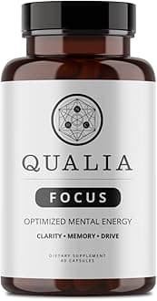 Qualia Focus Brain Booster Supplement | A Powerful Nootropic Designed to Deli...