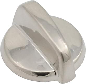UpStart Components 4 Pack Replacement Control Knob WB03T10284 Stainless Steel Finish for General Electric JSP46SP3SS Range