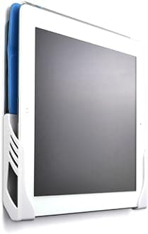 Dockem White Koala Damage-free Tablet Wall Mount Dock ; for iPad, Android and Windows Tablets, and Smartphones