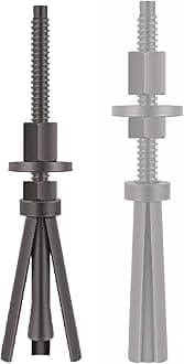 Quick Release Core Drill Stand Anchor Bolt & Nut Reusable Expansion Bolt M12 Threaded Bolt Perfect for Anchoring Core Drilling Machines, Rig Stands, Wall Saw Track and Wire Saws 1 Sets