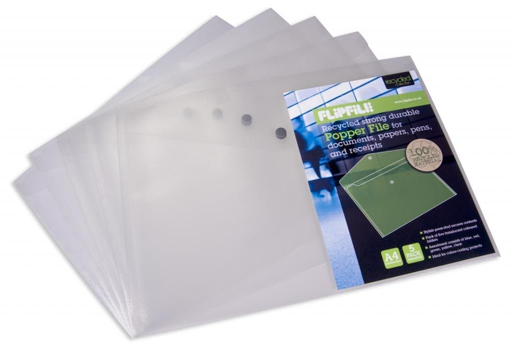 Flipfile A3 Popper File Clear