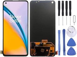 for OnePlus Nord 2 5G 2021 with Digitizer Full Assembly LCD Screen (Black)