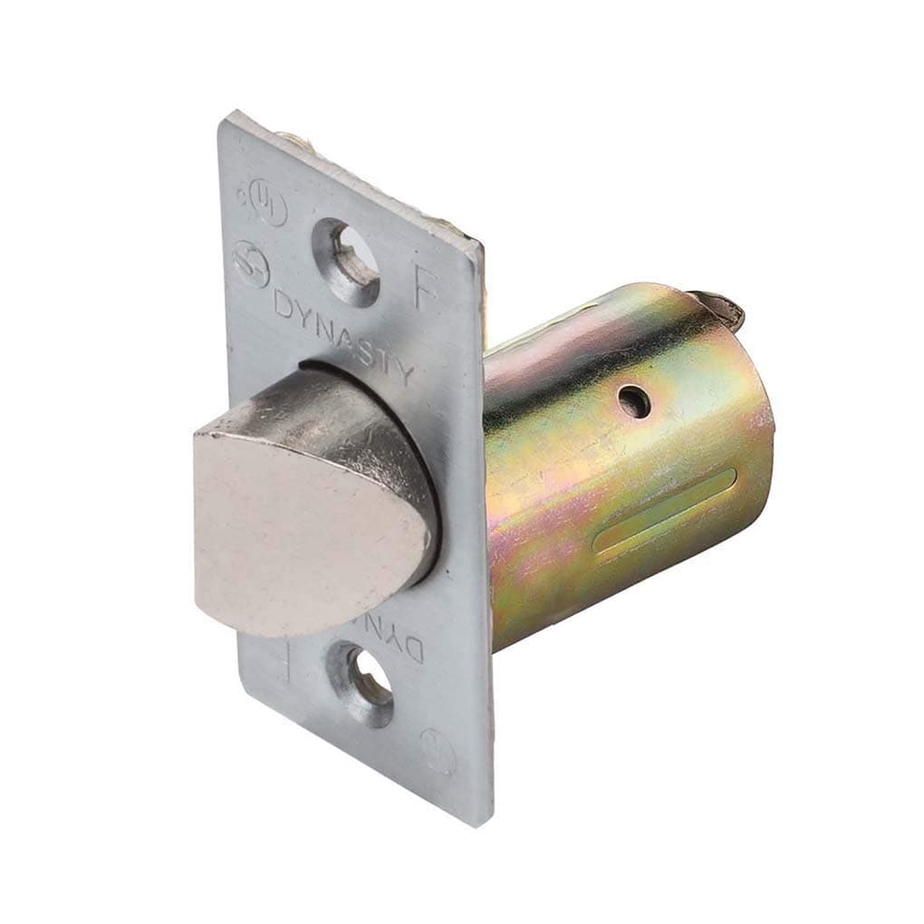 Dynasty Hardware 2-3/8" Backset Deadlatch for Augusta or Spartan Keyed Door Levers, Satin Chrome (1 Pack)