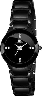 - Watches for Women Round Studded Dial Girls Watches |Analogue Movemnet Ladies Watch|Long Battery Life| Adjustable Bracelet Chain Strap|Double Lock Clasp Safety Watches for Girls.