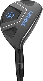 Premium Hybrid Golf Clubs for Men - 2,3,4,5,6,7,8,9,PW Right Hand & Left Hand Single Club, Graphite Shafts, Regular Flex