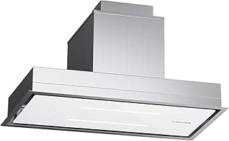 Klarstein Cooker Hood, Extractor Hood with Dishwasher-Safe Aluminium Filter, Quiet Extractor Hood, 410 m³/h Airflow, Efficient Wall Hoods with LEDs & Touch Controls