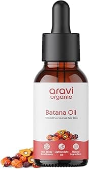 Aravi Organic Pure Batana Hair Oil For Hair Growth - Derived From American Oil Palm Nut - 15 ml