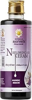 - Neelibhringadi Keram | Hair Oil for Hair Growth | With Indigo, Bhringaraj & Amla | Triple Care Formula | 200ml