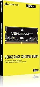 CORSAIR CMSX16GX4M2A3000C18 VENGEANCE Series DDR4-3000MHz Laptop Memory 16GB [2 x 8GB]