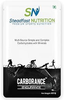 Steadfast Nutrition Carborance Multi-Source Simple and Complex Carbohydrates with Minerals (Unflavoured 30 Sachets, 1875g)