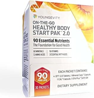 On-the-go Healthy Body Start Pak 2.0 (30 packets), Packaging May Vary