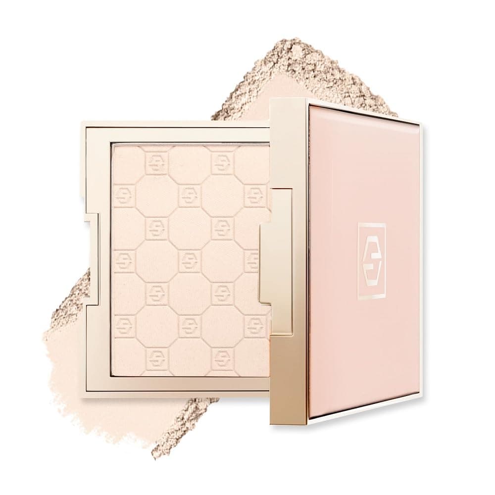 Soft Focus Hydrate & Setting - Pressed Powder with Matte Finish - Blurring Powder for Fine Lines and Pores - Set Face Makeup Foundation or Concealer - Translucent