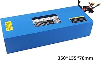 60V 23.4Ah 26Ah Ebike Battery Pack 60V 52V 15.6Ah 18.2Ah 20.8Ah Lithium Ion Battery Replacement Battery for 500W 1000W 1500W Electric Scooter Motor Kits with Charger