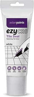 Asian Paints ezyCR8 Tile Seal (White), DIY Ready-mix Restoring Tile Grout for Bathroom, Kitchen Tiles – 200mL Tube