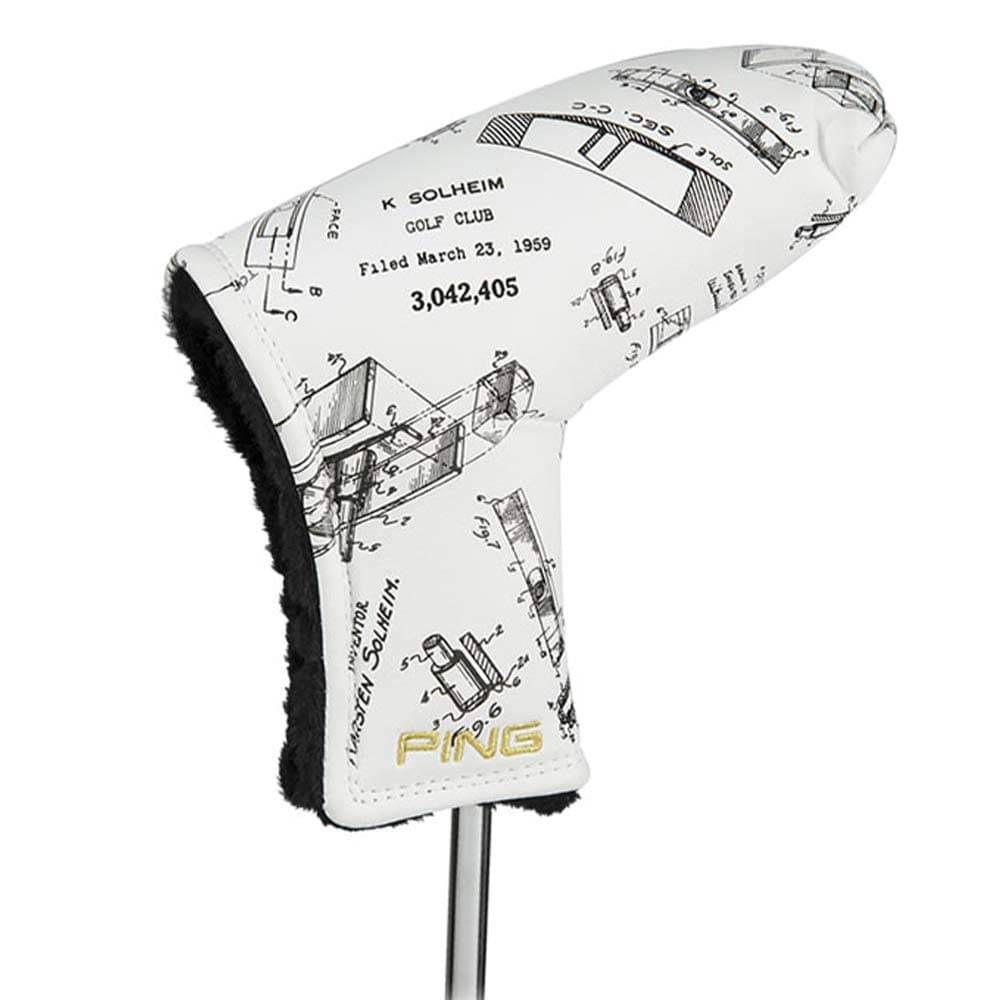 PING Patent Drawing Putter Head Cover