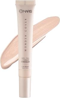 Wonder Cover Matte Liquid Cream For All Skin Types Full Coverage Concealer | Creaseproof & Easy To Blend Full Coverage Concealer For Face Makeup (12Ml)-Shade-03, Pack Of 1