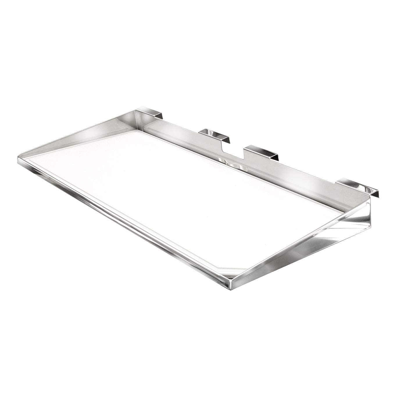 Magma A10-902 Marine Rectangular Grill Serving Tray | 9" x 18" or Larger Grill Surface | Stainless Steel Grill Tray |BBQ Accessory | Portable Grill Accessory