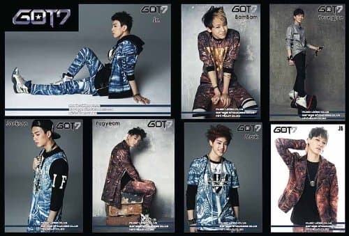 GOT7 Korean Music Poster 4729