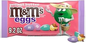 M&M'S Peanut Butter Chocolate Eggs, 9.2 oz Bag