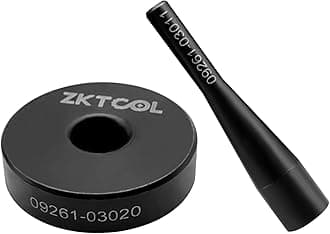 ZKTOOL Original Code 09260-39021-01 Fuel Injector Seal Installer Tool Set Compatible with Toyota and Subaru, 09261-03011 Injector Seal Holder, 09261-03020 Injector Seal Guide
