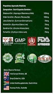 CRD Ayurveda Ayurvedic Combo Bosom Capsules for Women - 60 Capsules (Pack of 2)