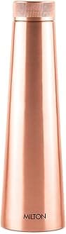 MILTON Copper Delight 1.01 Litre Copper Bottle, Leak Proof, Office, Gym, Yoga, Travel Bottle