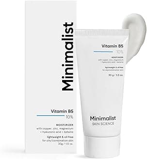 Dehydrated Skin & Damaged Barrier Repair Moisturizer with 10% Vitamin B5 for Oily & Acne-Prone Skin | Oil-Free Hydration & Lightweight Gel Formula | Fast-Absorbing & Non-Sticky Lightweight Winter Cream For Women & Men | Fragrance-Free | 30 grams