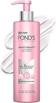 Bright Beauty Light Crème moisturizing Body Lotion With 1% Niacinamide For Smooth & Bright Skin, for All skin Types,600ml