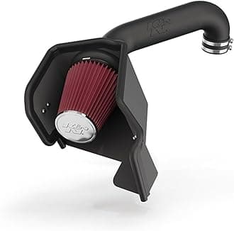 K&N 63-1561 AirCharger Performance Air Intake System with Filter Care Service Kit 63-1561, Standard