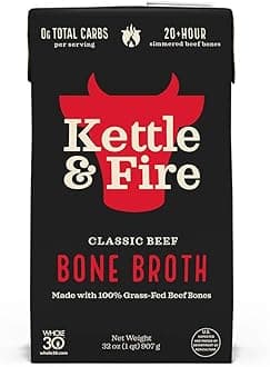 KETTLE & FIRE Bone Broth, Beef, 32 Oz
