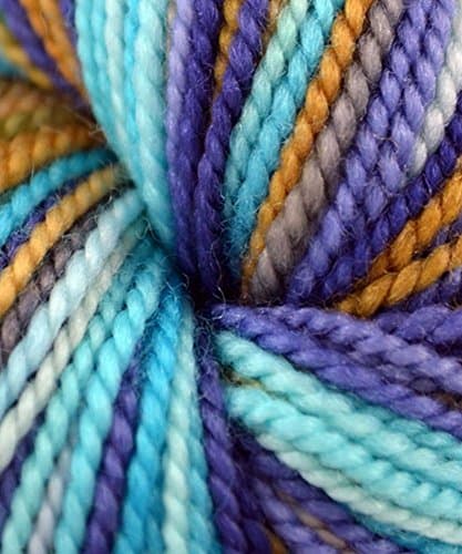 Claudia Hand Painted Fingering - Turquoise Jeans