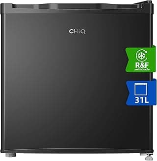 CHiQ CSD31D4EU, Mini Freezer, Small Freezer with 31L, 4 Star Freezing,12-Year Warranty on The Compressor,Adjustable Temperature Control