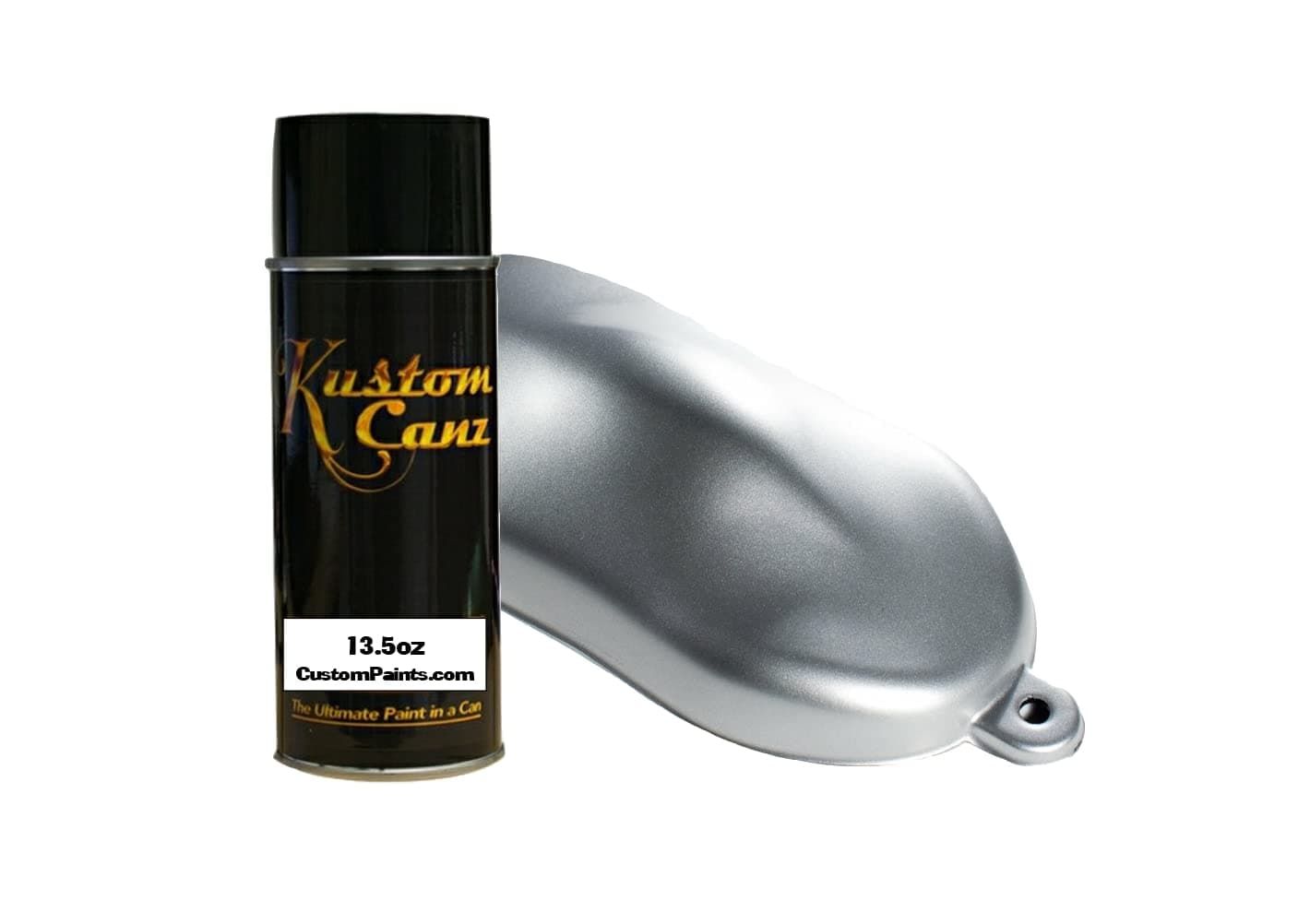 Kustom CanzBase Metallic Silver Medium - Aerosol Can