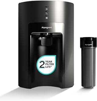 Aquaguard Sure Delight RO+UV 2X Water Purifier | 2 Year Filter Life | With Mega Sediment filter | 6L Storage l 2 Free Cleaning Service | 6-Stage Purification | India’s #1 Purifier*