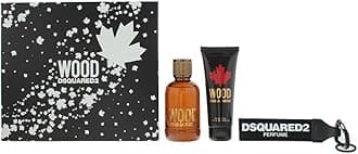Dsquared2 wood pour homme edt 100 ml gift set, 100.0 millilitre