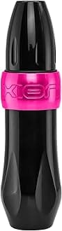FK Irons - Spektra Xion Rotary Tattoo Machine - Pink Bubblegum - Comfortable & Ergonomic Pen Style with Interchangeable Strokes